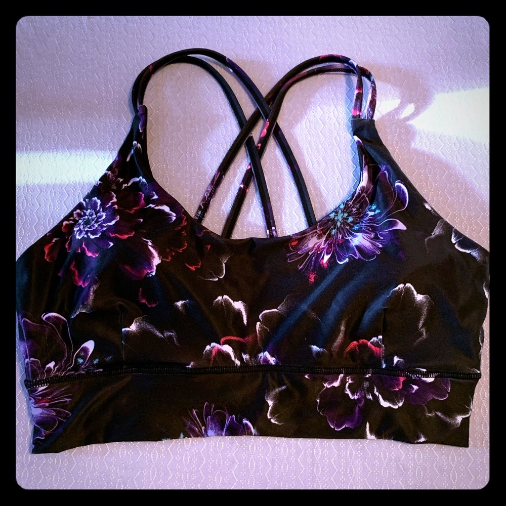Athletic Works Floral Sports Bra